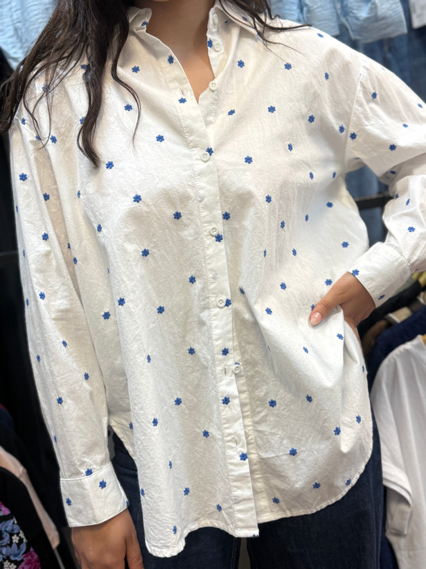 شومیزمانتویی گلدوزی زنانه ( cotton ترک)