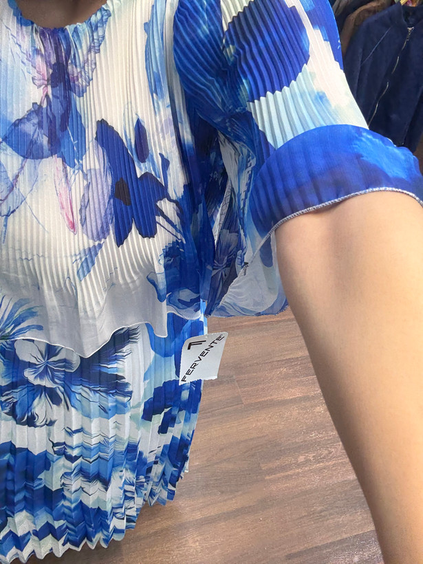 پیراهن پلیسه ترک(فرونته)